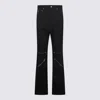 Rick Owens Flared Trousers With Zippered Pockets In Black
