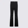 Rick Owens Flared Trousers With Zippered Pockets In Black