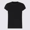 Rick Owens Black Cotton T-shirt