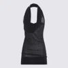 Rick Owens Cowl-neck Halter Top In Black