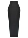 Rick Owens Dirt Pillar Skirts Black In Black