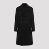 Rick Owens Man Coat Black Size 40 Virgin Wool In Black