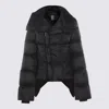 Rick Owens Naska Duvet Down Jacket In Black