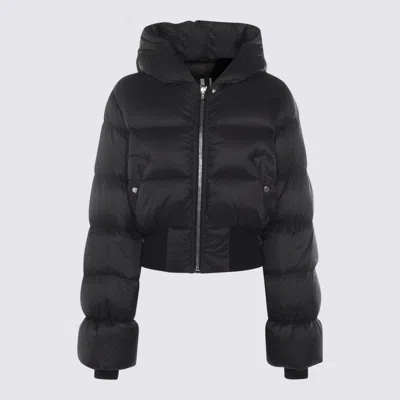 Rick Owens Black Down Jacket