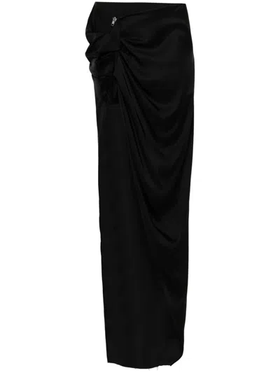 Rick Owens Black Edfu Skirt