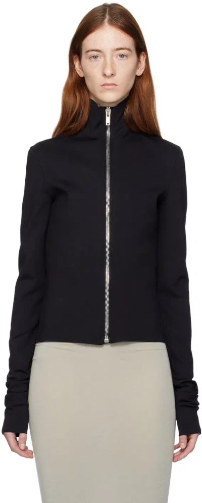 Rick Owens Black Ella Jacket In 09 Black