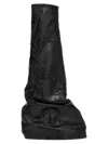Rick Owens Black Fetish Boots In Black