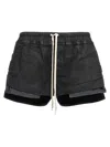 Rick Owens Black Fox Boxers Shorts In Black
