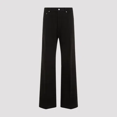 Rick Owens Geth Wide-leg Tailored Trousers In Black