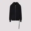 Rick Owens Long-sleeved Casual Jacket In Black