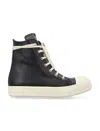 Rick Owens Contrasting-toe Cap Lace-up Sneakers
