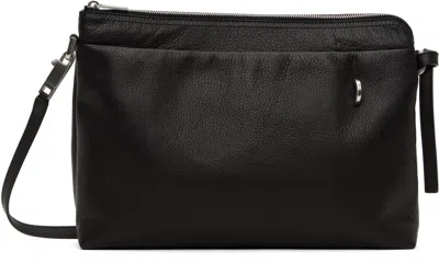 Rick Owens Black Porterville Adri Bag In 09 Black