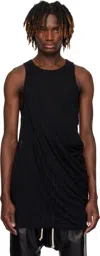 Rick Owens Black Hollywood Anthem Tank Top