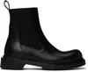 Rick Owens Black Hollywood Beatle Cyclops Boots In 09 Black