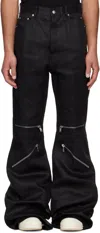 Rick Owens Cargo Pants In 09 Black