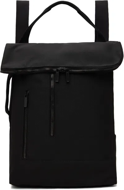 Rick Owens Black Hollywood Cargo Backpack