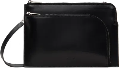 Rick Owens Black Hollywood Club Pouch