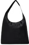 Rick Owens Black Gemini Bag In 09 Black