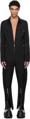 Rick Owens Headon Jumpsuit In 09 Black