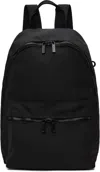 Rick Owens Black Hollywood Heavy Cordura Backpack In 0909 Black/black
