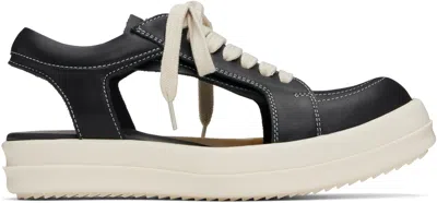 Rick Owens Hollowed Vintage Sneaks Full Grain In Multi
