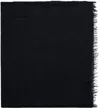 Rick Owens Black Hollywood Sandy Mega Scarf In 09 Black