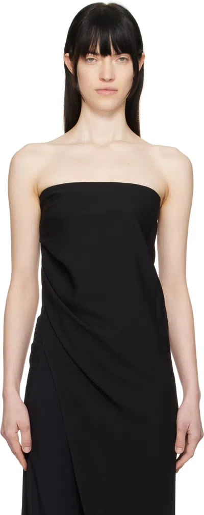 Rick Owens Black Hollywood Lido Long Top