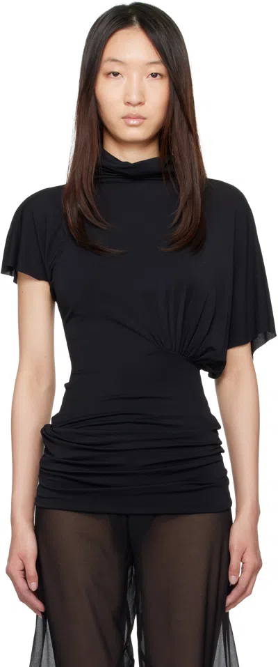 Rick Owens Black Hollywood Lilith Top