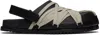 Rick Owens Megalaced Mule Shark Tooth Sole In 09 Black