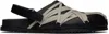 Rick Owens Concordians Megalaced Mules In 09 Black