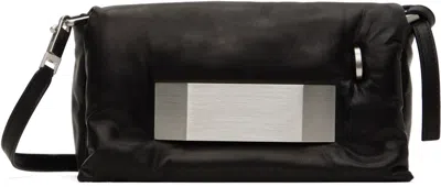 Rick Owens Black Hollywood Pillow Griffin Bag In 09 Black