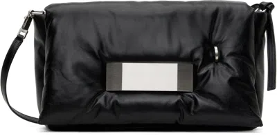 Rick Owens Black Hollywood Pillow Griffin Bag In 09 Black