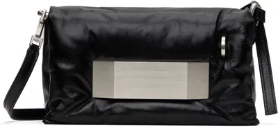 Rick Owens Black Hollywood Pillow Griffin Bag In 09 Black