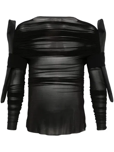 Rick Owens Black Hollywood T-shirt In 0909 - Blackblack