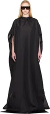 Rick Owens Black Hollywood Tommy Maxi Dress In Black