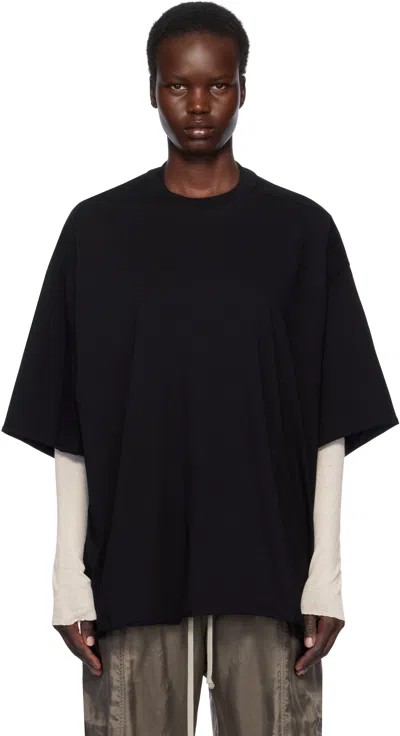 Rick Owens Black Hollywood Tommy T-shirt