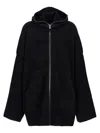 Rick Owens Porterville Jumbo Gimp Hoodie In Black