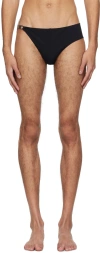 Rick Owens Black Hydra Swim Briefs In 09 Black