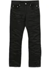 Rick Owens Black Jeans With Concealed Fly In Black