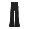 Rick Owens Casual Trousers With Frayed Detailing And Pockets In Black