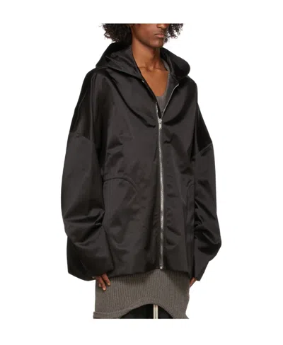 Rick Owens Black Jumbo Peter Casual Jacket
