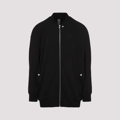 RICK OWENS BLACK JUMBO SWEATSHIRT