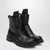 Rick Owens Black Lace-up Army Boots Men