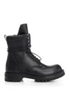 Rick Owens Army Leather Chunky Sole Low Boot