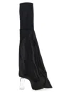 Rick Owens Taco Kiss Over-the-knee Boots In Black