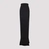 Rick Owens Lido Linen Twill Mermaid Maxi Skirt In Black