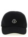 Rick Owens Black Logo Solid Baseball Cap In Black