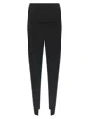 Rick Owens Concordians Sliced Wool Twill Skirt In Black