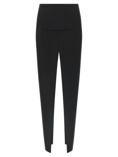 RICK OWENS BLACK LONG SKIRT