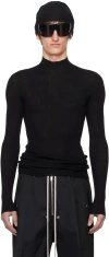 Rick Owens Lupetto Long-sleeved Sweater In 09 Black